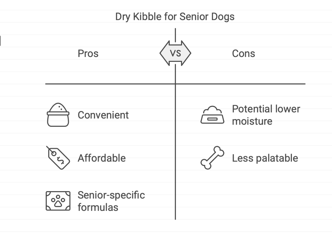 Top Senior Dog Food Options: Pros & Cons
